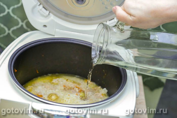 Плов со свининой и картофелем в мультиварке Плов со свининой и картофелем в мультиварке