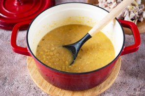 Гороховая каша с мясом Гороховая каша с мясом