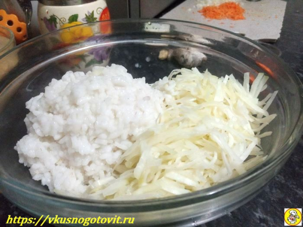 Ленивые голубцы с капустой рисом и фаршем в духовке
Ленивые голубцы с капустой рисом и фаршем в духовке