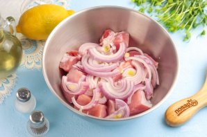 Шашлык из свинины с лимоном