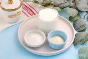 Желе из молока Желе из молока