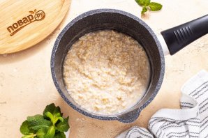 Овсяная каша на воде