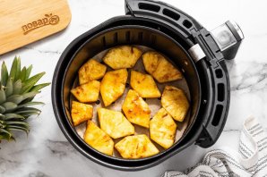 Ананас в аэрогриле Ананас в аэрогриле