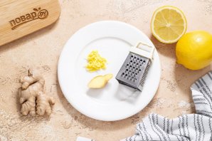 Имбирный чай с медом и лимоном