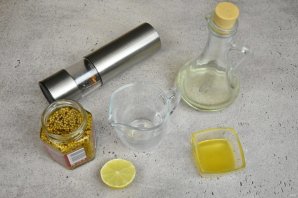 Теплый салат с тунцом