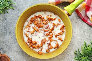 Соус из лисичек