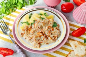 Соус из лисичек