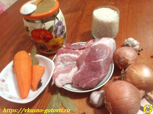 
			Плов со свининой в мультиварке &mdash; простой рецепт приготовления		