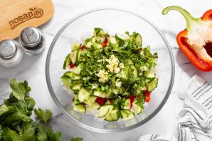 Салат из ледяного гриба