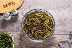 Салат из папоротника