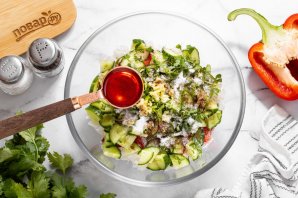 Салат из ледяного гриба