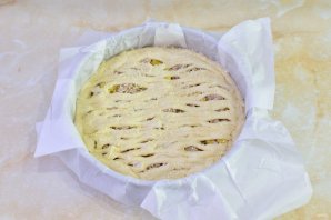 Пирог с мясом на кефире