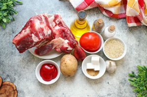 Суп харчо с картошкой