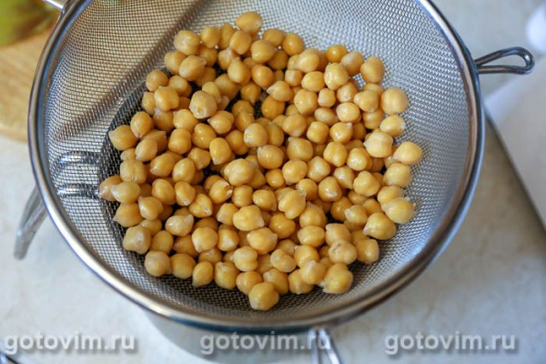 Потахе или испанский суп из нута, овощей и миндаля (Potaje de garbanzos)