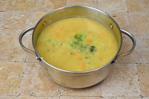 Картофельный суп с брокколи