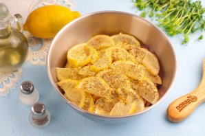 Шашлык из свинины с лимоном