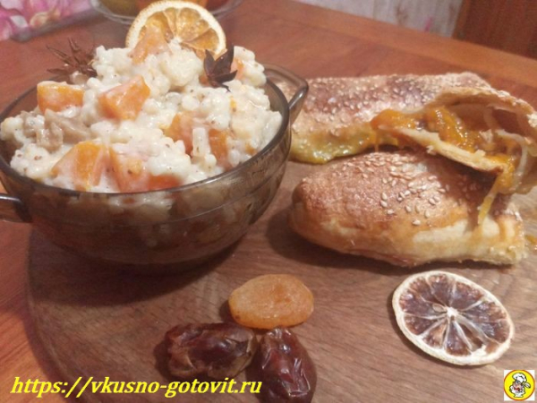 
			Рисовая каша с тыквой на молоке &ndash; быстрый и вкусный рецепт приготовления		