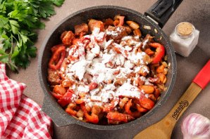 Гуляш с болгарским перцем