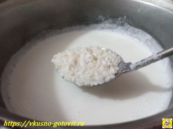 
			Рисовая каша с тыквой на молоке &ndash; быстрый и вкусный рецепт приготовления		