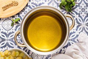 Виноград в чайном желе Виноград в чайном желе