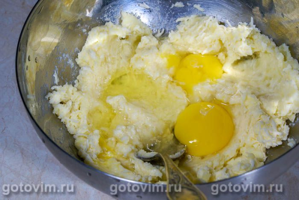 Картофельные котлеты с сыром