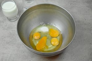 Заварные блинчики на йогурте Заварные блинчики на йогурте