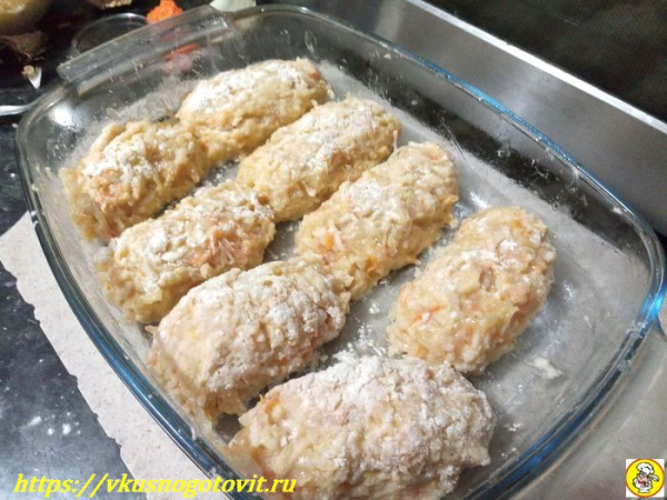 Ленивые голубцы с капустой рисом и фаршем в духовке
Ленивые голубцы с капустой рисом и фаршем в духовке