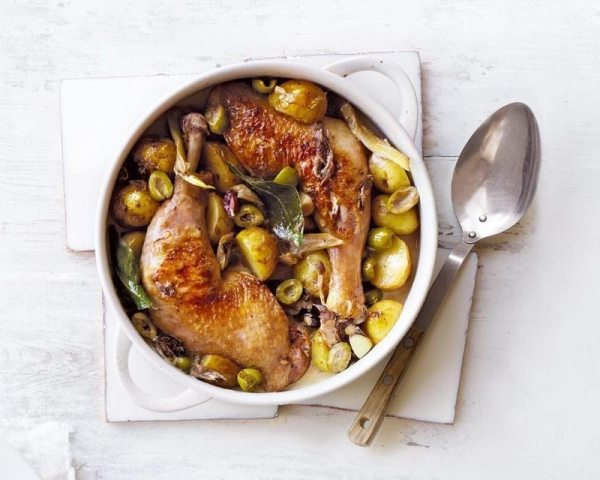 
			Курица в духовке запечённая кусочками &mdash; 6 быстрых и вкусных рецептов приготовления по-итальянски		