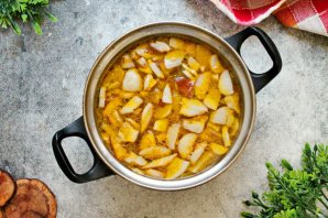 Суп из белых грибов замороженных Суп из белых грибов замороженных