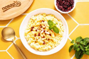 Кукурузная каша на молоке