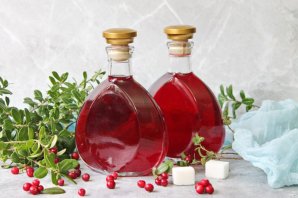 Наливка из брусники