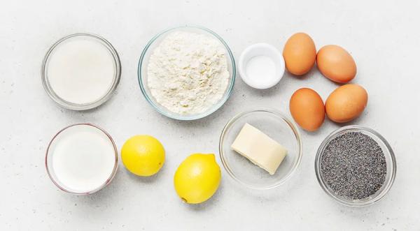 Маковый бисквит, пошаговый рецепт с фото на 329 ккал