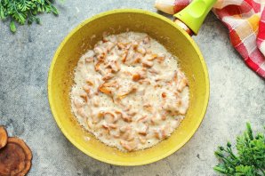 Соус из лисичек