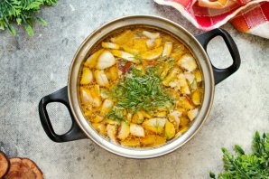 Суп из белых грибов замороженных Суп из белых грибов замороженных