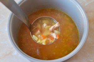 Суп в скороварке