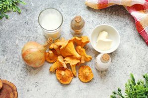 Соус из лисичек