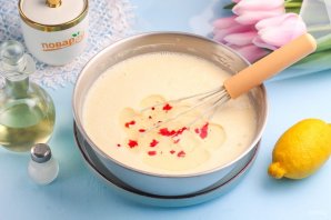 Блинный торт "Роза"