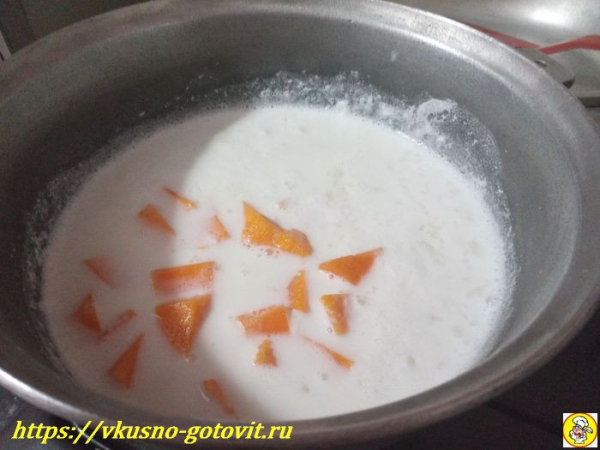 
			Рисовая каша с тыквой на молоке &ndash; быстрый и вкусный рецепт приготовления		