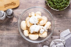 Грибы в аэрогриле