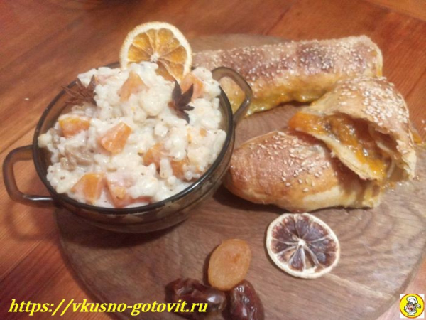 
			Рисовая каша с тыквой на молоке &ndash; быстрый и вкусный рецепт приготовления		