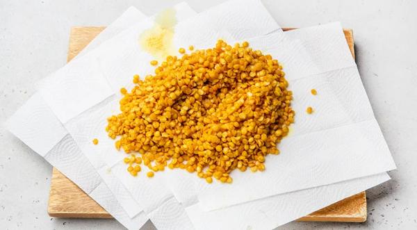 Жареный горох, пошаговый рецепт с фото на 361 ккал