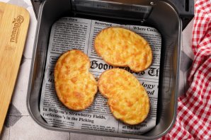 Бутерброды с сыром в аэрогриле Бутерброды с сыром в аэрогриле