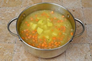 Картофельный суп с брокколи