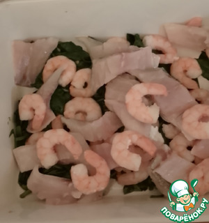 Кокосовый рыбный пирог