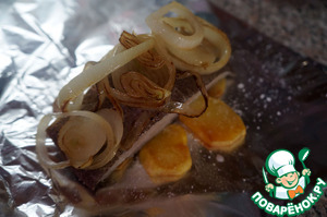 Палтус в фольге Палтус в фольге