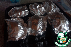 Палтус в фольге Палтус в фольге