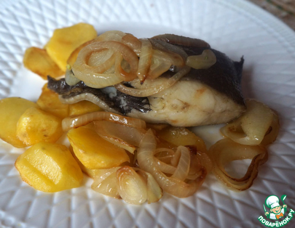 Палтус в фольге Палтус в фольге