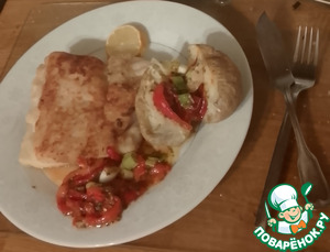 Жареная треска с эзме Жареная треска с эзме