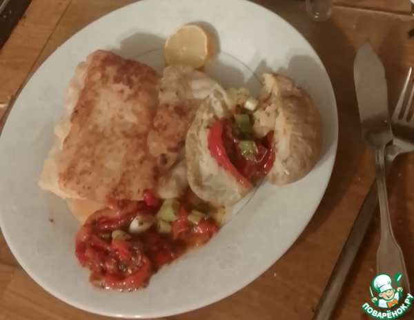 Жареная треска с эзме Жареная треска с эзме