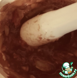 Жареная треска с самбалом из помидоров